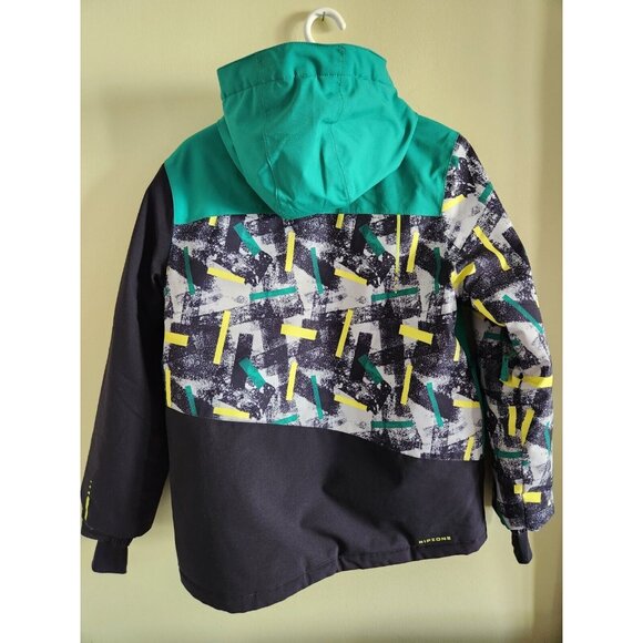 Ripzone Winter Jacket Junior XL Green In Good Condition - Picture 2 of 4